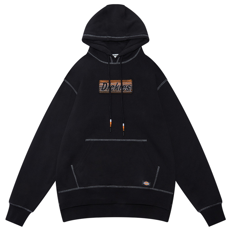 Худи Dickies с логотипом бренда (черное)