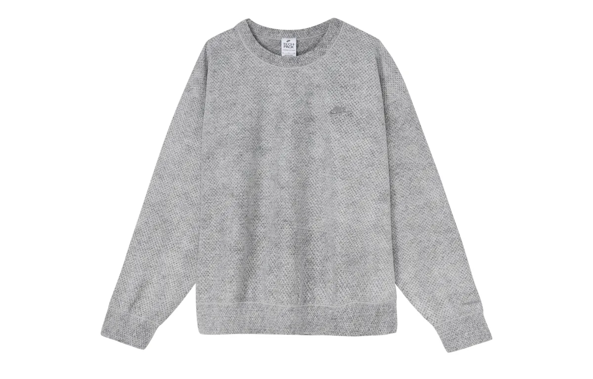 Nike Forward Sweatshirts Men's Gray Crew Neck Moderate Other