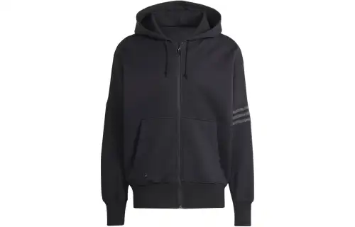 Adidas Originals Street Neuclassics Full Zip Hoodie Sweatshirt Men's Black