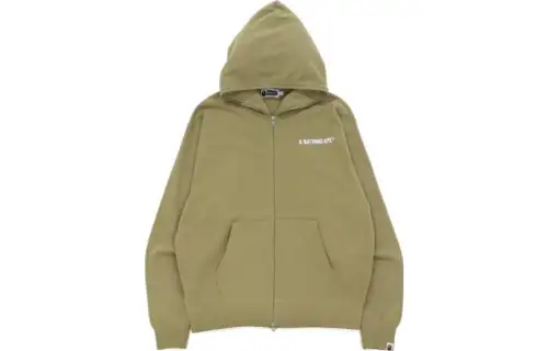 A BATHING APE Sweatshirts Men's Hooded Moderate Cardigan
