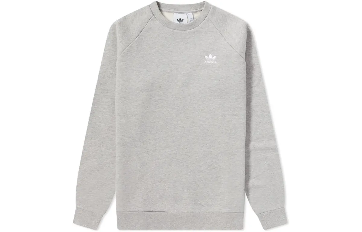 Adidas Originals Essential Crew Sweatshirt Men's Gray