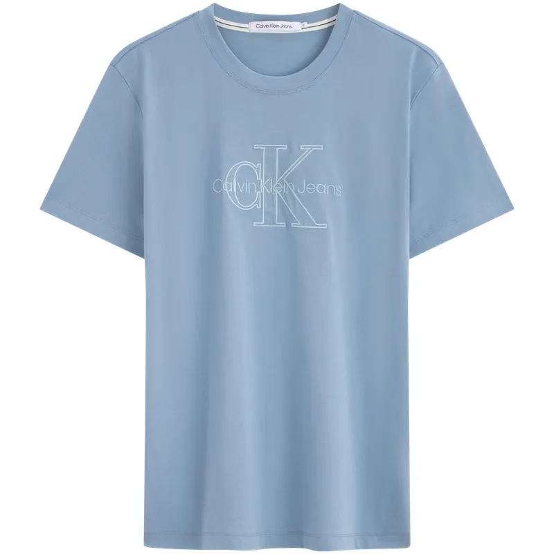 Calvin Klein T-Shirts Men's Crew Neck Moderate Straight Fit