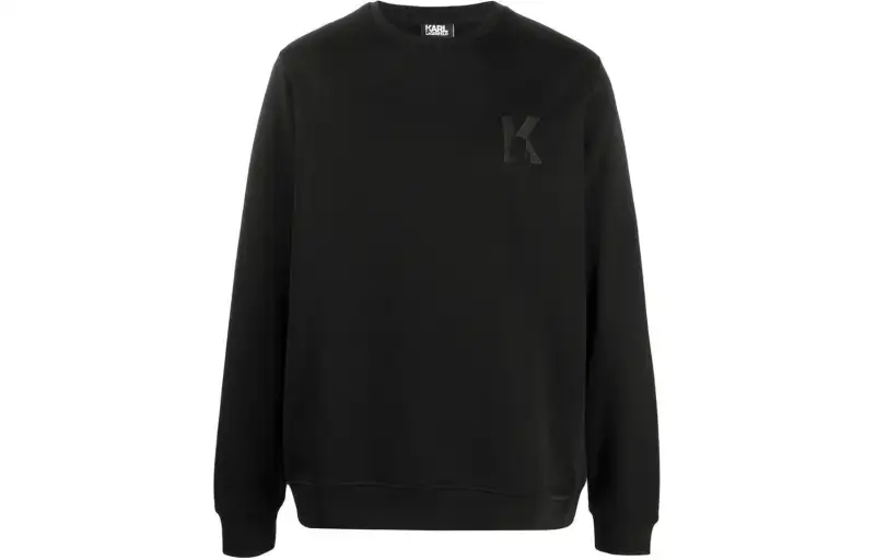 Karl Lagerfeld / Karl Lagerfeld Jeans K embroidery rib-trimmed sweatshirt