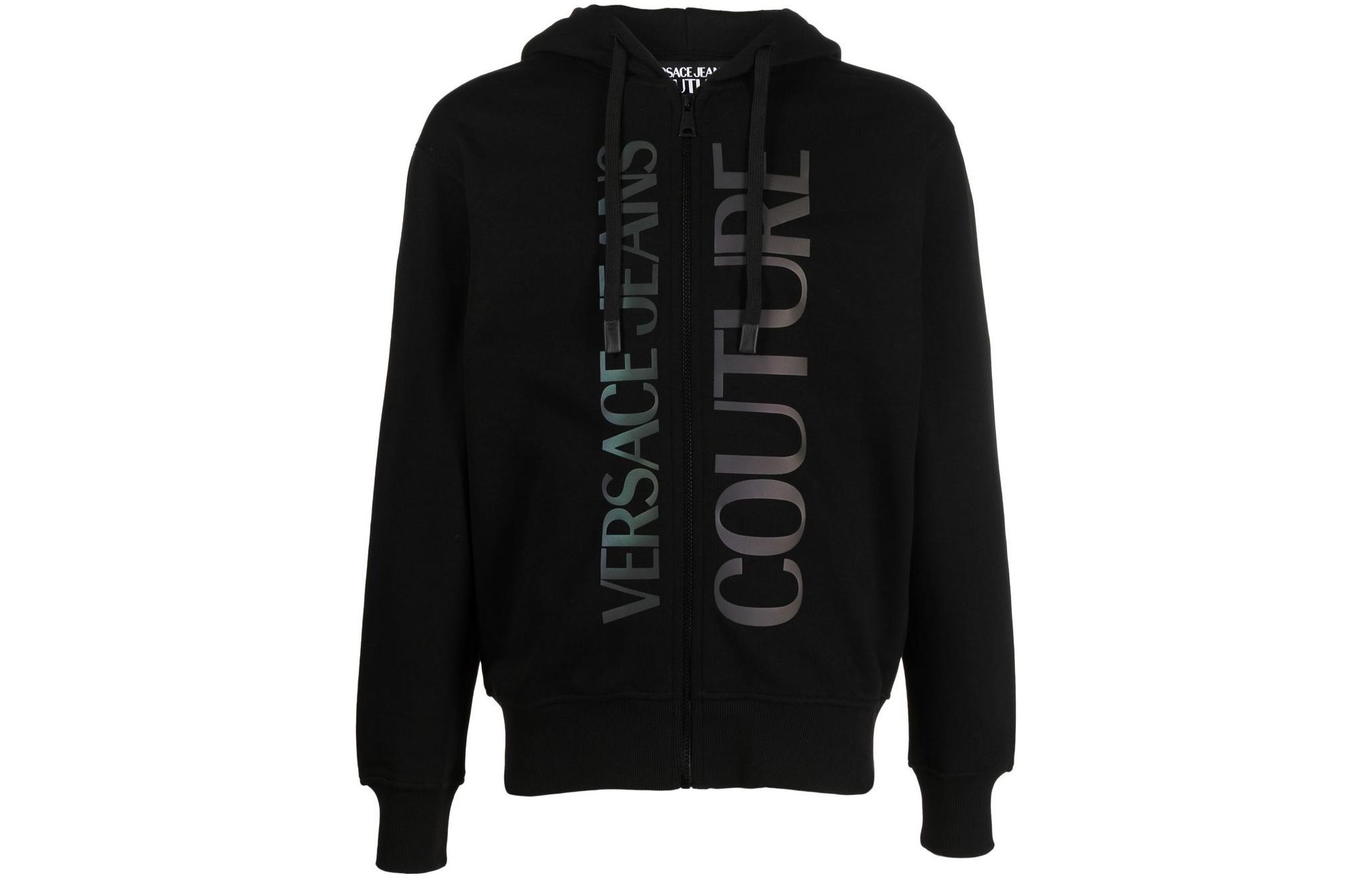 Мужское худи Versace Jeans Couture (черное)