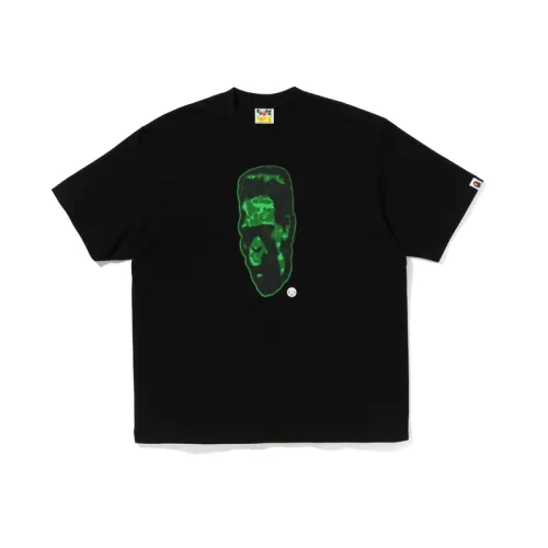 A BATHING APE ® Spray Frankenstein Cotton T shirt