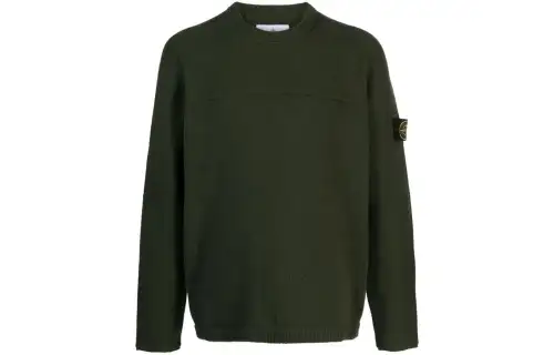 STONE ISLAND Sweatshirt Men's Olive Green