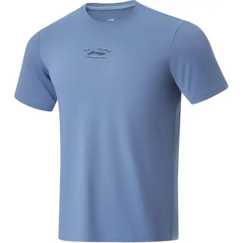 Li Ning Fitness Series T Shirt Men's Dusty Blue
