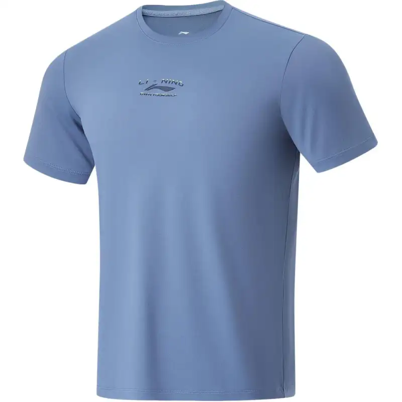 Li Ning Fitness Series T Shirt Men's Dusty Blue