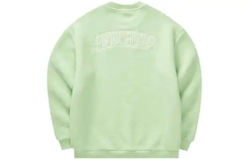Skechers Colorful Sweatshirts Unisex Light Grass Green/01YW Crew Neck Moderate Regular
