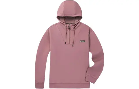 Columbia Transit Sweatshirt Unisex Gray Pink