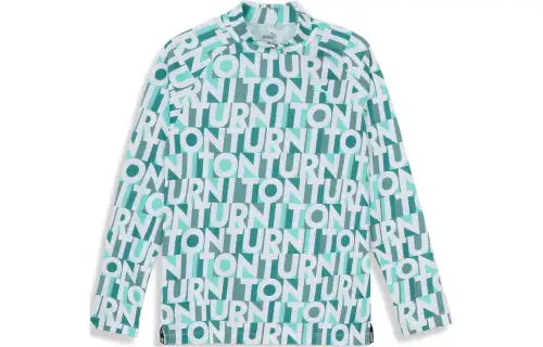 PUMA Sweatshirt Men's Light Blue Green
