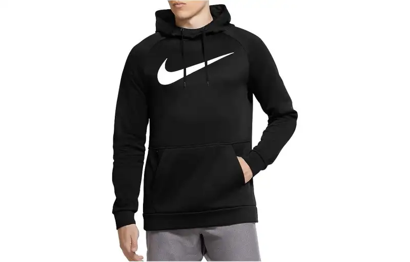 Nike Sweatshirts Men's Black Hooded Moderate Other