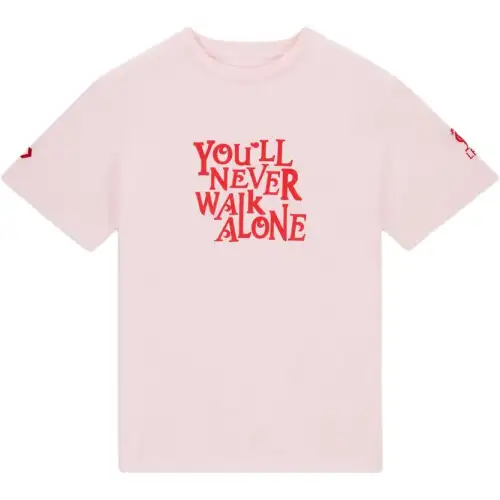 Converse T Shirts Unisex Pink Crew Neck Moderate Straight Fit