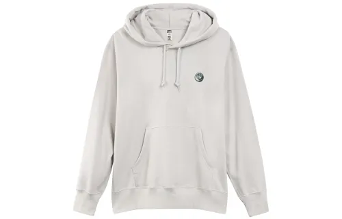 UNIQLO Sweatshirt Unisex Light Gray