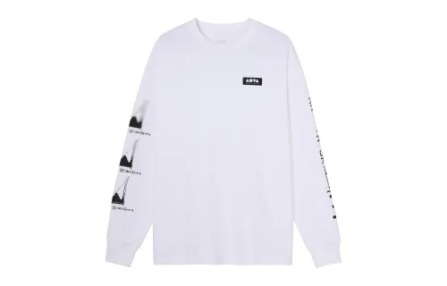 Anta Sweatshirt Unisex Snowflake White