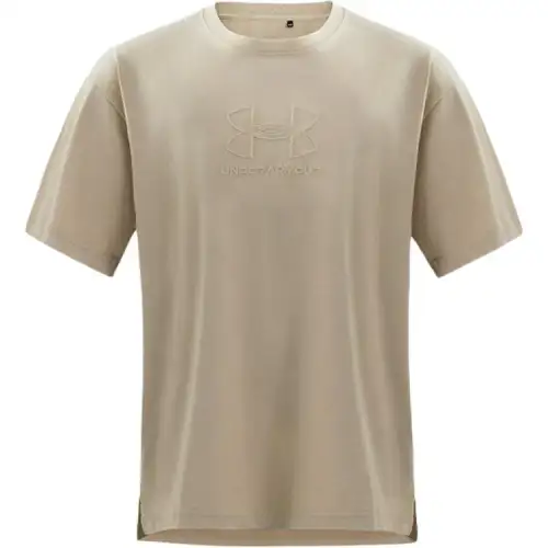 Under Armour SS25 T Shirt Unisex Clay Gray