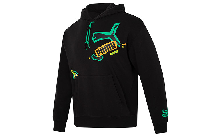 Мужское худи PUMA Classics Street Sport Hoodie (черное)