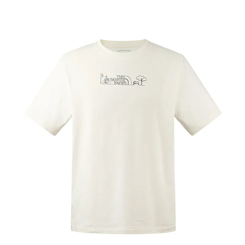 THE NORTH FACE Urban Exploration T Shirt Unisex Dune White