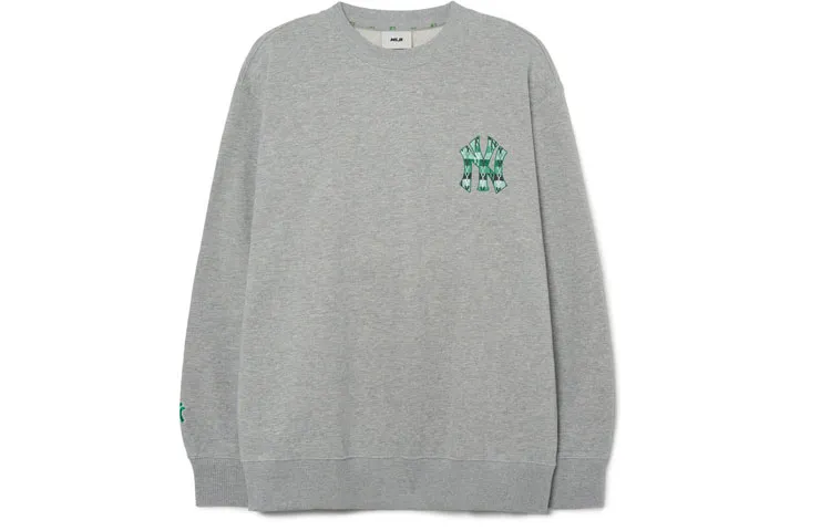 MLB Sweatshirts Unisex Gray Crew Neck Moderate Other