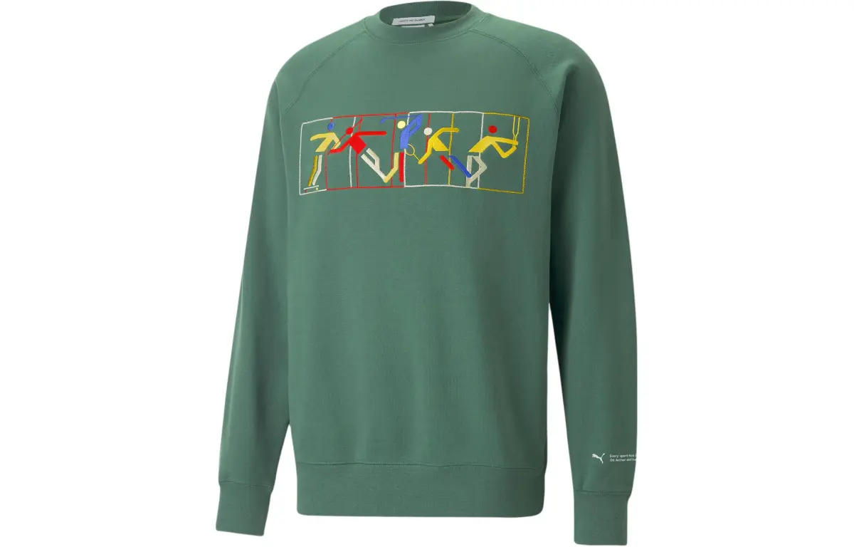 PUMA MMQ Sweatshirt Men's Vine Green
