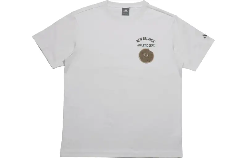 New Balance T Shirt Unisex Ecru