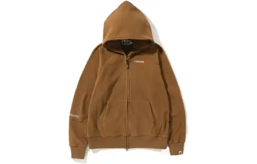 Bape Polartech Wide Fit Full Zip Hoodie