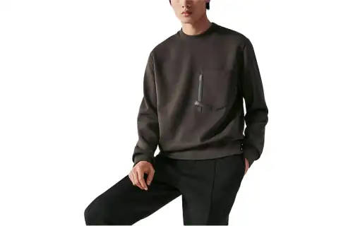 HERMES FW23 Sweatshirt Men's Coffee