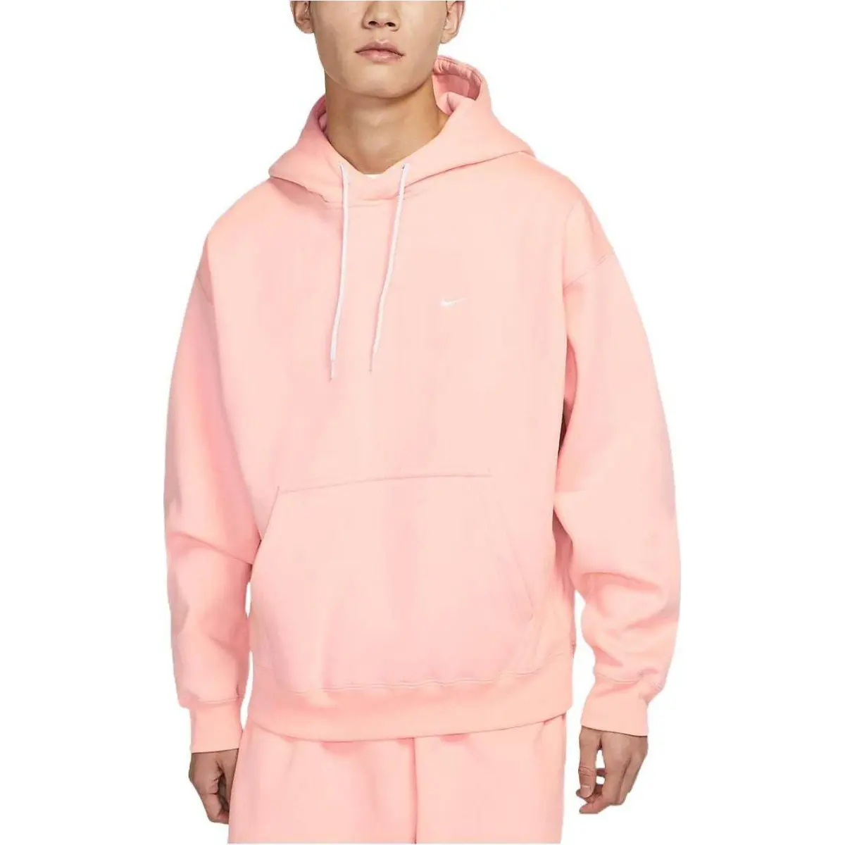 Nike Sweatshirts Men's Pink Hooded Thickened Regular