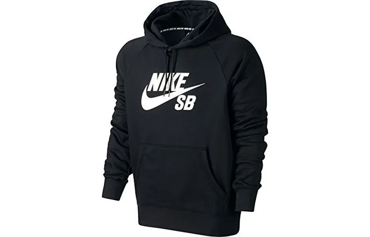 Nike Sweatshirts Men's Black Hooded Moderate Regular