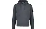 STONE ISLAND Logo-appliqué Cotton Hoodie