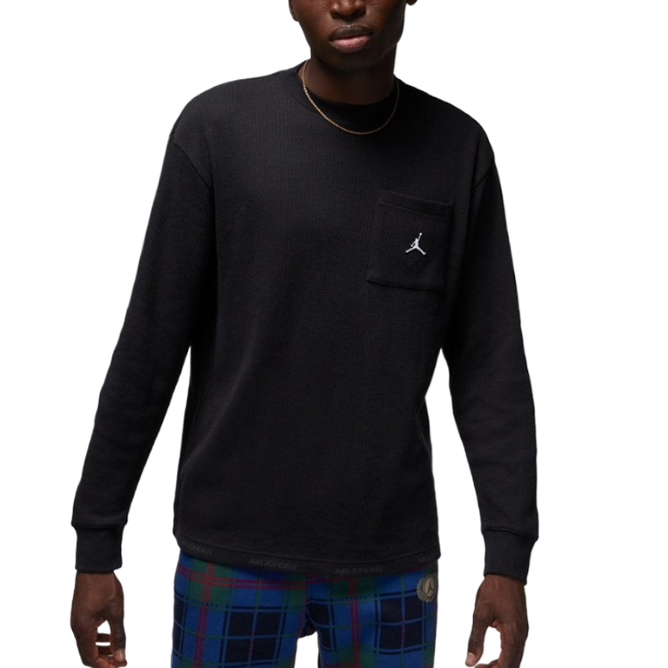 Jordan AS M J ESS WINTER LS TOP T Shirt Men's Black
