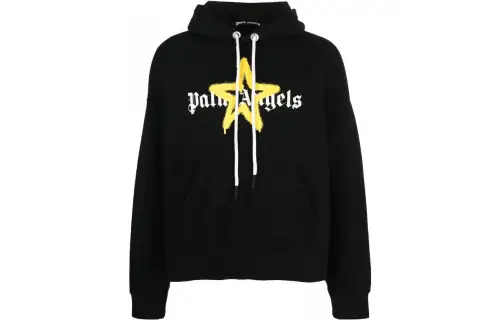 PALM ANGELS Star Sprayed Hoodie