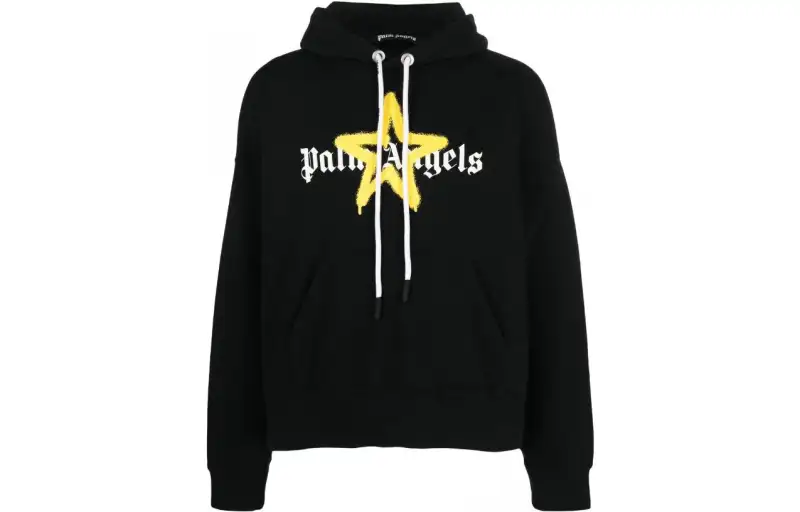 PALM ANGELS Star Sprayed Hoodie