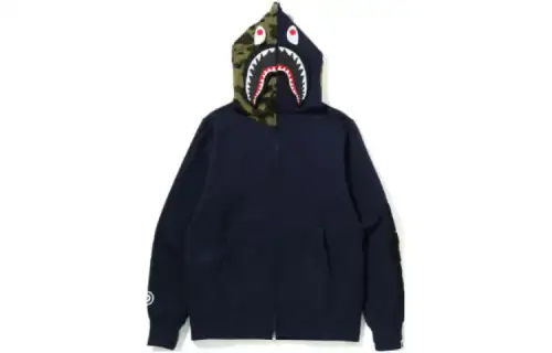 Bape 2nd Ape Shark Full Zip Hoodie