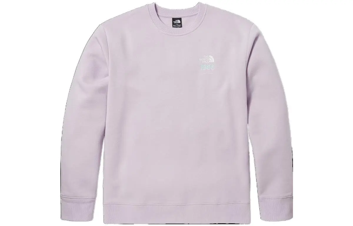 THE NORTH FACE Sweatshirts Unisex Purple Crew Neck Moderate Other