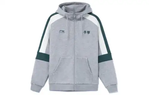 Li Ning Sports Fashion Collection Sweatshirt Unisex Gray