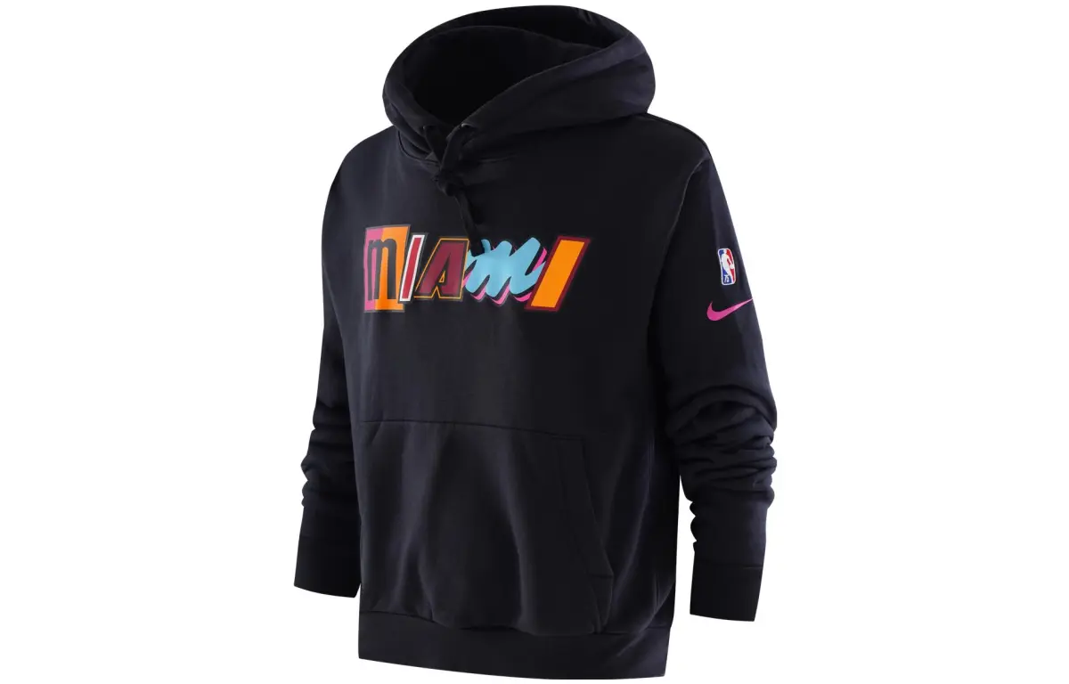 Nike Sweatshirts Men's Black Hooded Moderate Regular