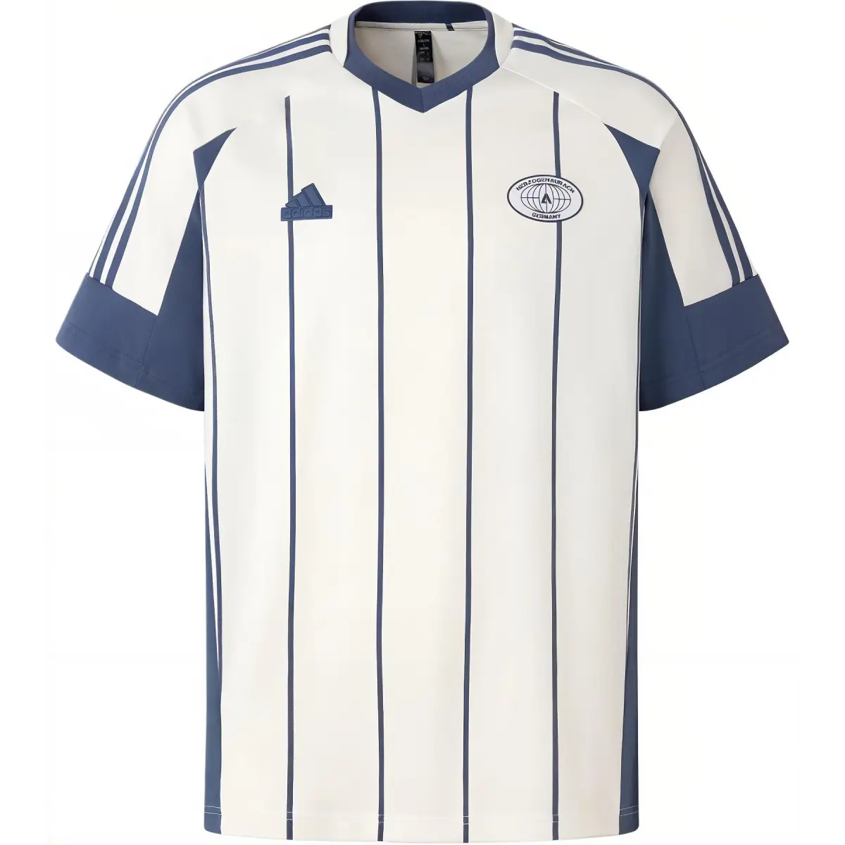 Adidas Sportlife T Shirt Men's Jade White/Ink Blue