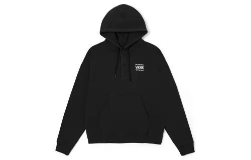 Vans Sweatshirts Unisex Black Hooded Moderate Regular