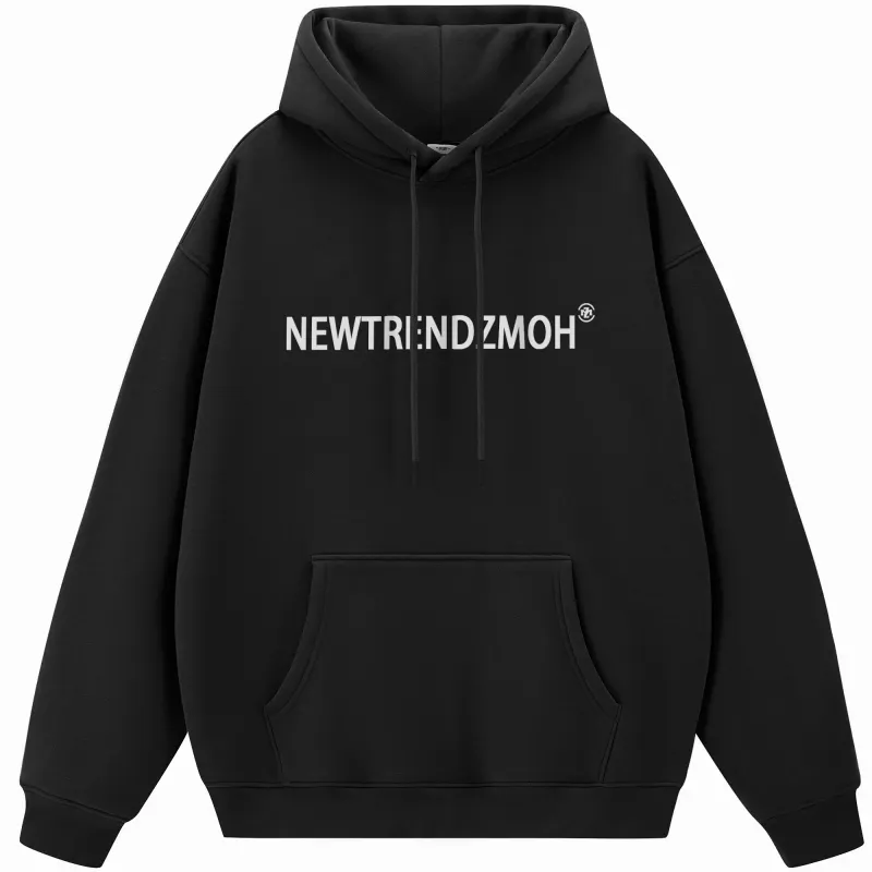 ZMOH Sweatshirts Unisex Hooded Thickened Regular
