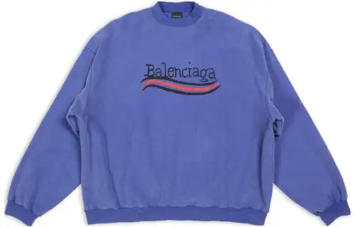 Balenciaga Sweatshirt Men's Purple