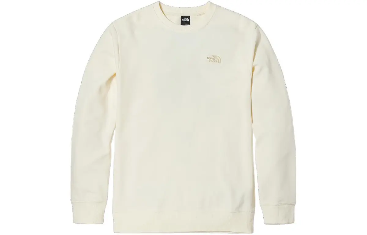 THE NORTH FACE Sweatshirts Men's Ecru Crew Neck Moderate Regular