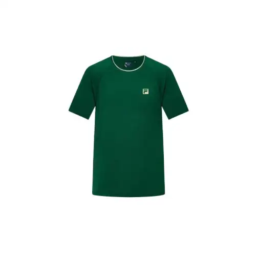 FILA T Shirt Unisex Forest Green
