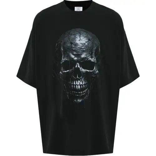 Vetements Skull Metal T Shirt