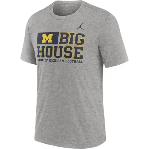 Jordan Michigan Wolverines Local Campus Time Honored Tradition Men's Jordan College T Shirt