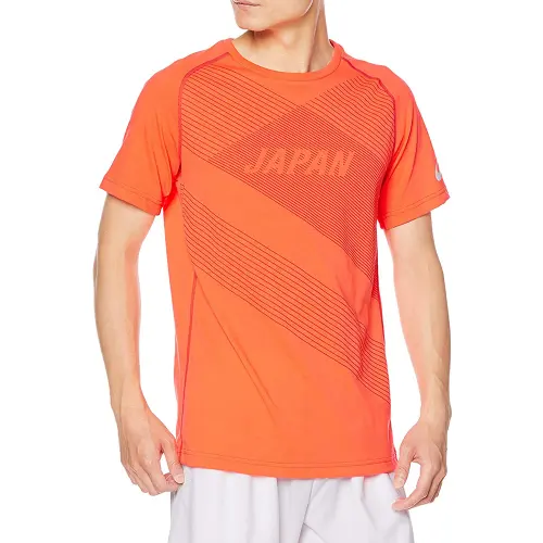 ASICS Running T Shirt Men's Orange