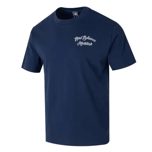 New Balance T Shirt Men's Marine Blue
