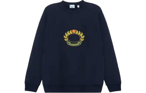 Burberry FW22 Sweatshirt Men's Navy Blue