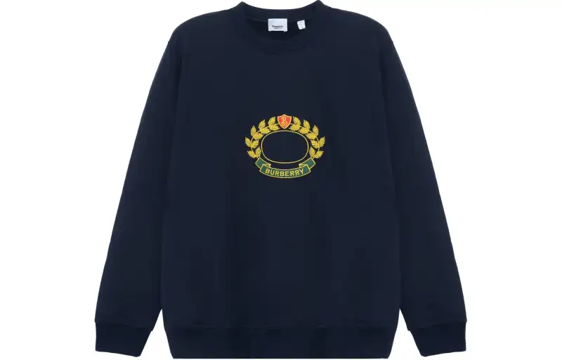 Burberry FW22 Sweatshirt Men's Navy Blue