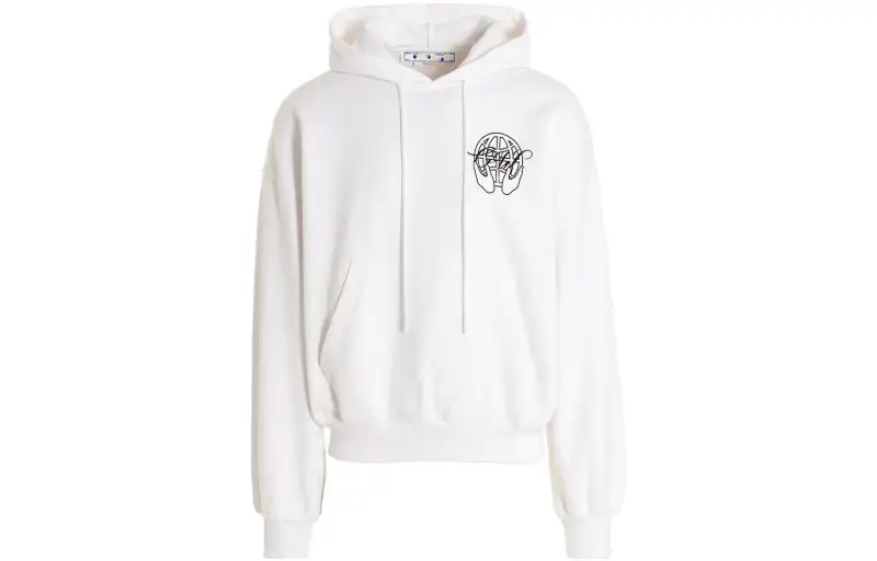 OFF WHITE Hand Arrow Boxy Hoodie